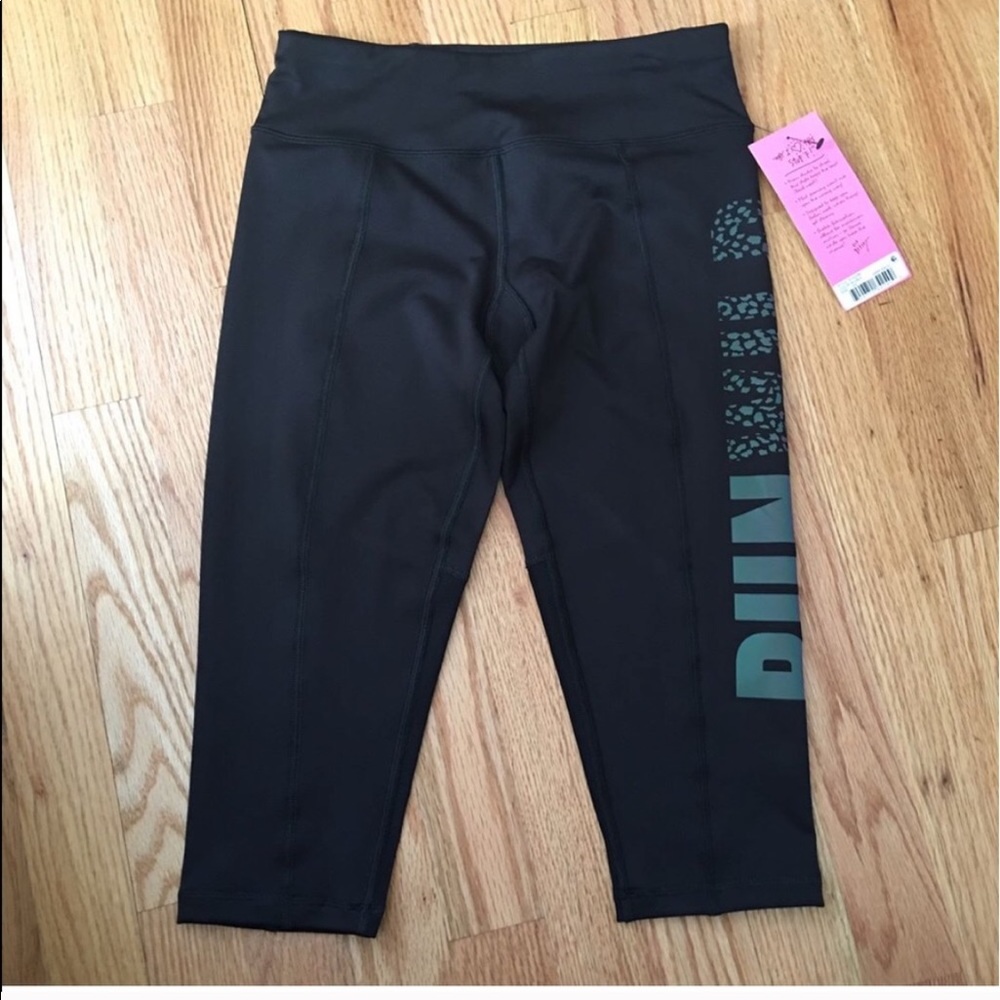 Betsey Johnson Performance Leggings Pants Yoga 717
